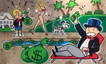 Monopoly Man Pool Wallpaper