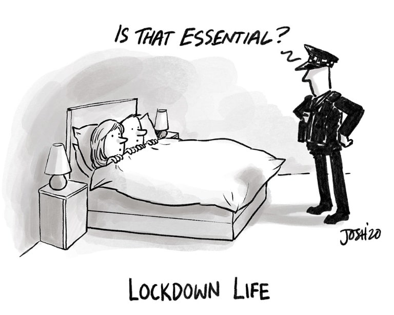 Essential Services Bedroom Cartoon