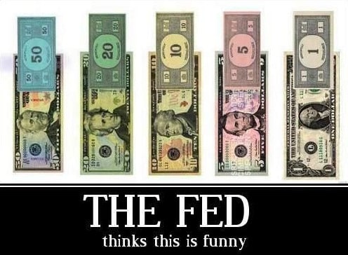 Federal Reserve Printing Monopoly Money